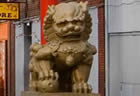 Part of the historic entry to Portland's Chinatown.