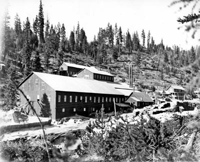 The North Pole Mine near Bourne, one of several successful Bourne mines -- although by the time White arrived, its best years were behind it