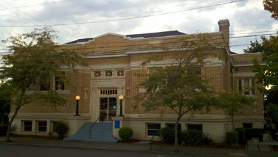 Carnegie library, Albany, Oregon